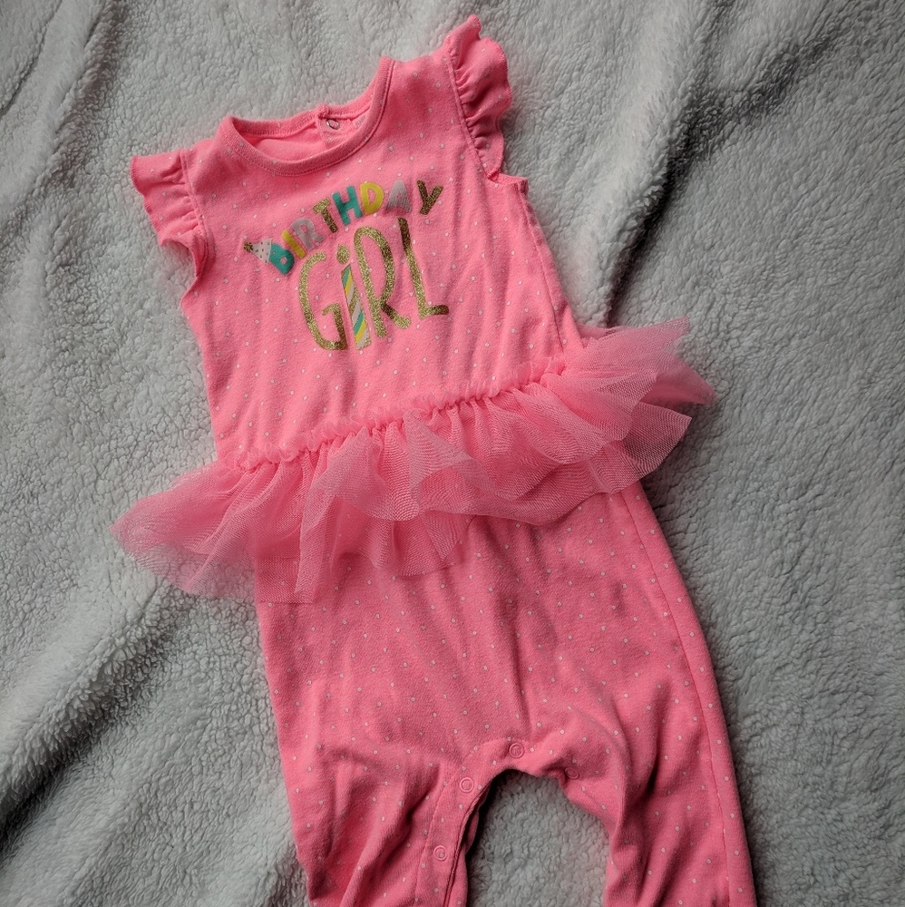 2 for $10 Birthday Girl romper